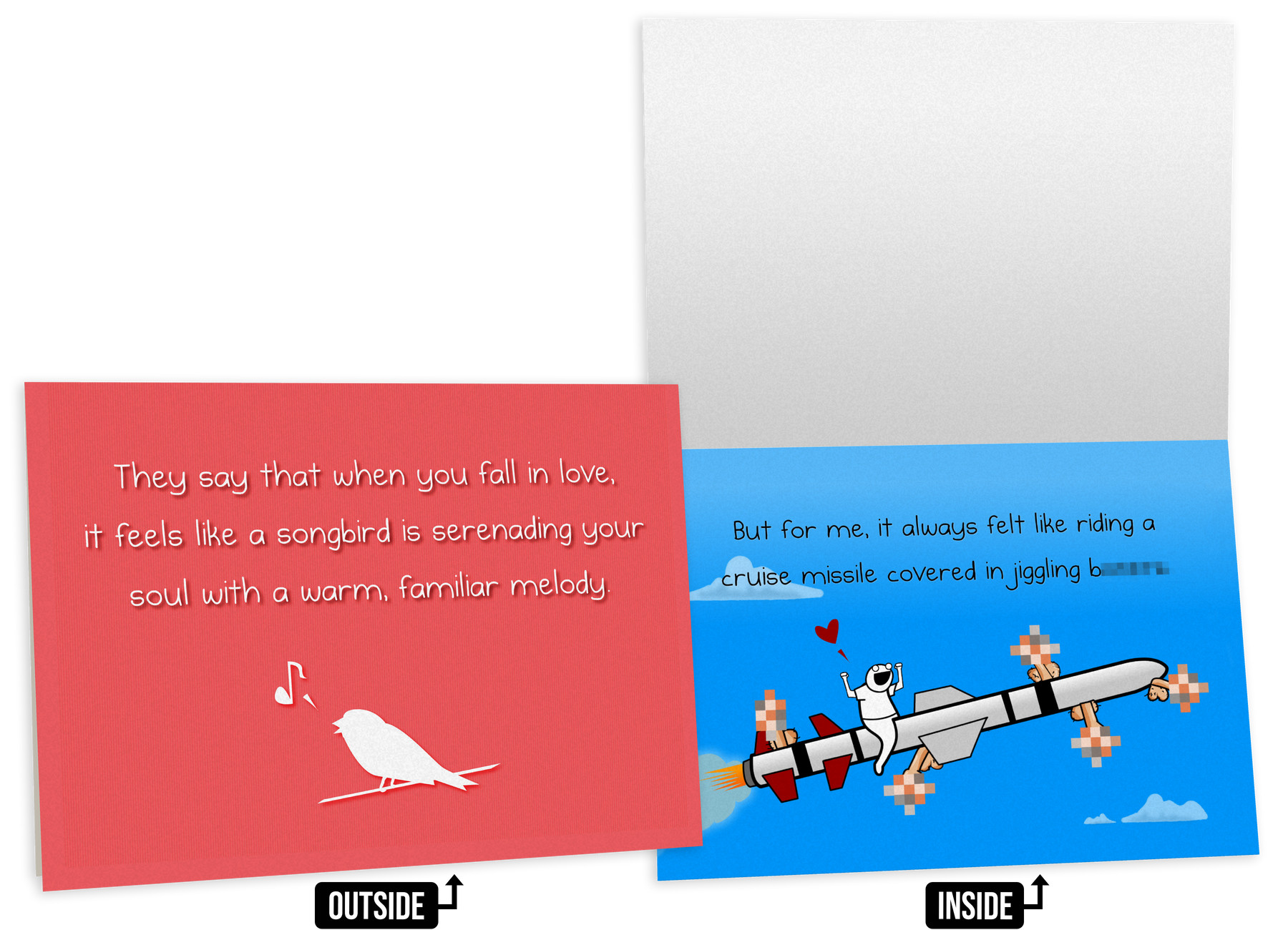 NSFW Love & Friendship Cards Vol. A - 8 pack