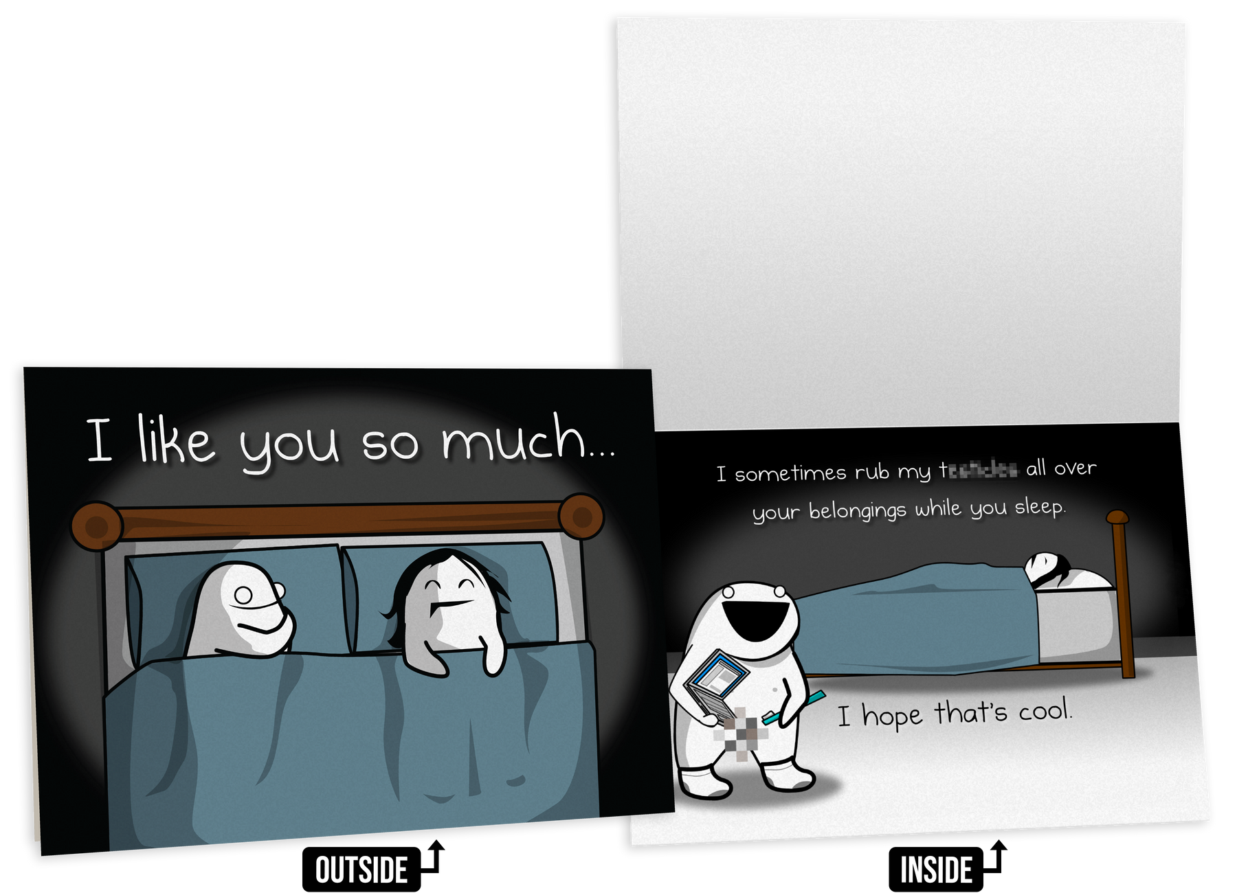 NSFW Love & Friendship Cards Vol. C - 4 pack